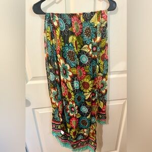 Vera Bradley Multicolor Floral Scarf